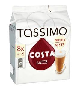 Cheap Tassimo Pods: Costa Latte Coffee 40 Servings