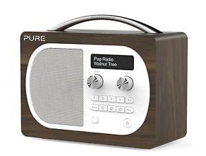 Pure Evoke D4 Portable DAB Digital FM Radio Alarm Clock