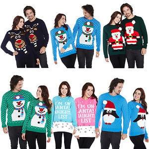 Knitted Christmas Jumpers Buy One Get One Free
