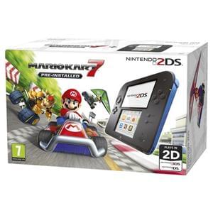 Nintendo Handheld Console 2DS - Includes Mario Kart 7 pre-installed
