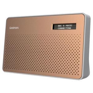 Goodmans Canvas DAB Radio copper