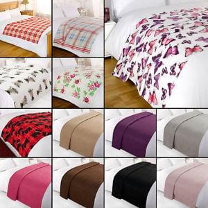 Cheapest Throws and Blankets Just £5.65 Free Delivery