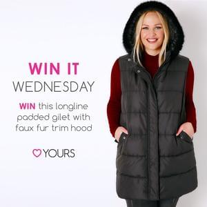 Win a Longline Padded Gilet from Yours Clothing