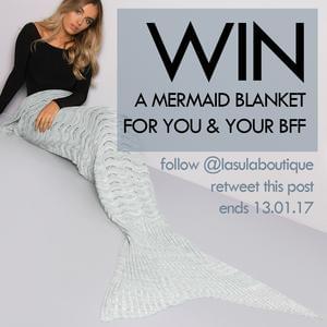 Win a Mermaid Blanket from Lasula
