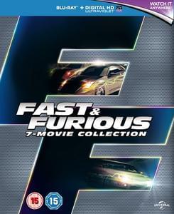 Fast & Furious 7 Movie Blu-Ray Box Set Only £13.58