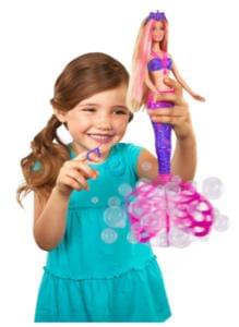 HALF PRICE: Barbie Bubble-Tastic Mermaid Doll