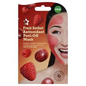 3 x Superdrug Fruit Sorbet Peel Off Face Masks for 78p Delivered!