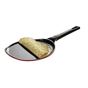 Colourful Ceramica Cookware Red Pancake Pan 26 Cm