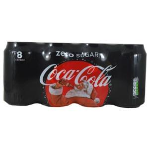 Coca Cola Zero Sugar 8 x 330ml