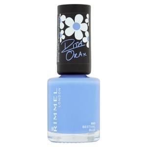 Rimmel 60 Seconds Nail Polish 860 Bestival Blue 8ml