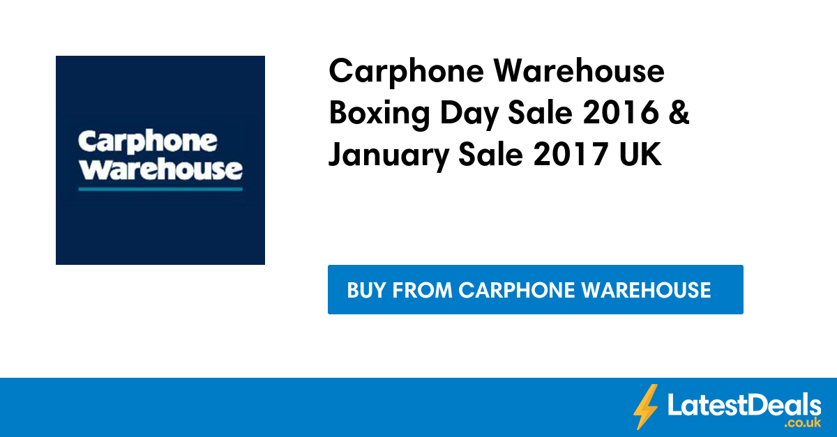 Carphone warehouse freebies