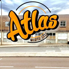 Atlas North East building viewed from the road outside