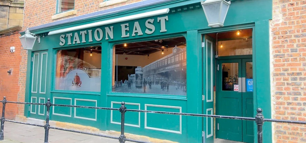 Station East front entrance