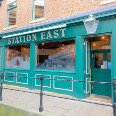 Station East front entrance