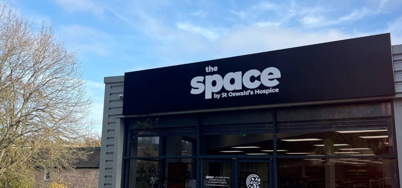 the space by St Oswald`s Hospice