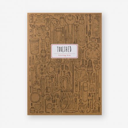 Toolshed Colouring Book