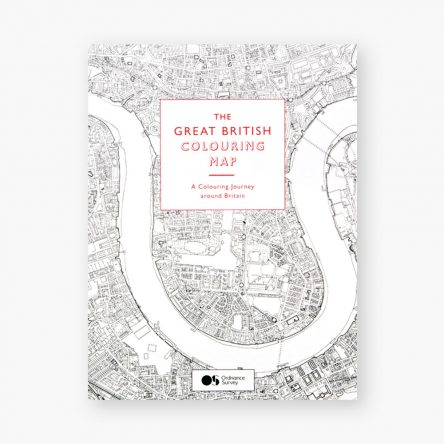 The Great British Colouring Map