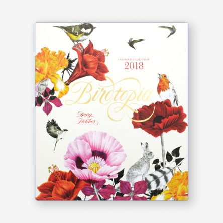 Birdtopia 2018 Colouring Calendar