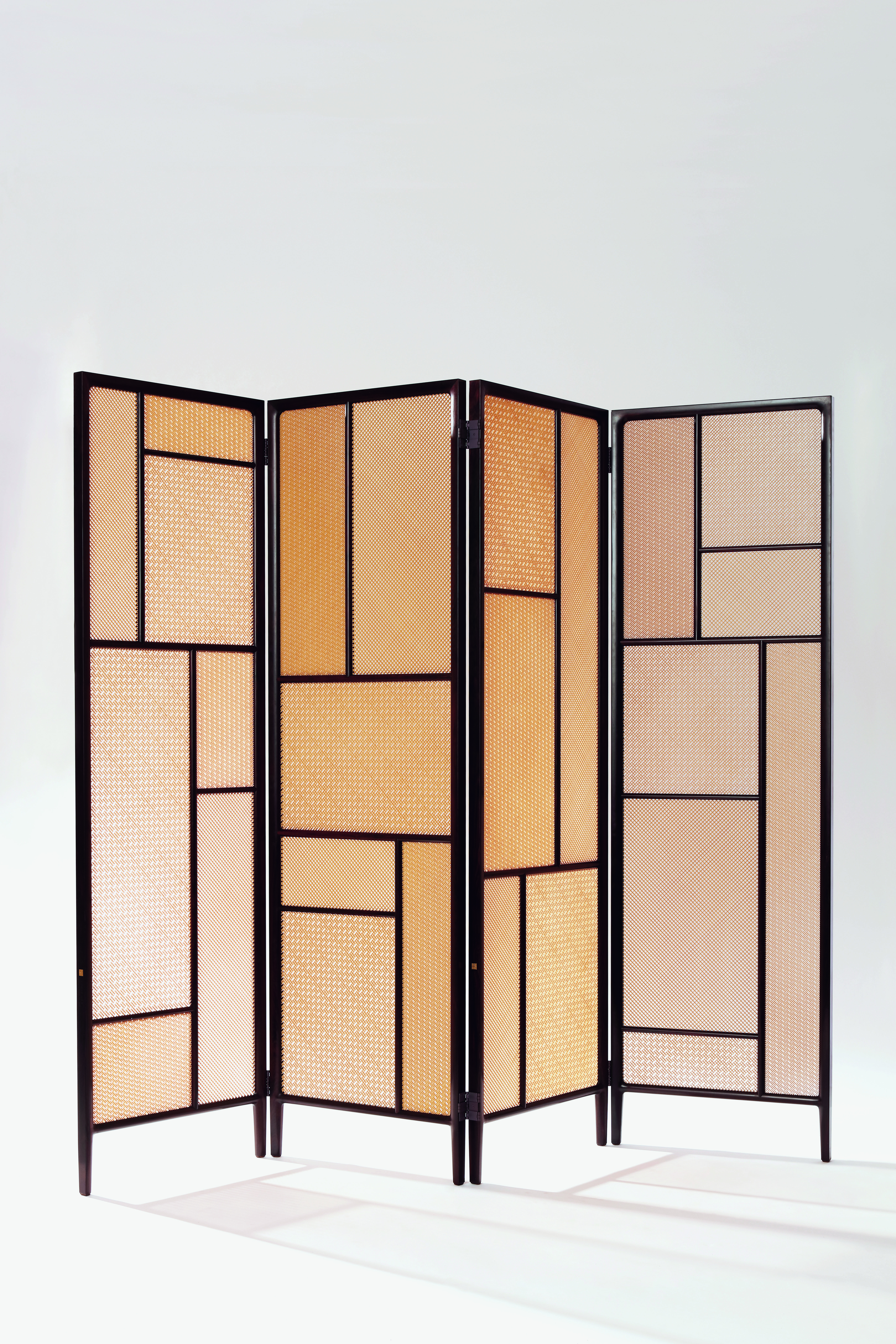 Twilight Bamboo Panelled Screen by in-house design team for Shang Xia, 2016