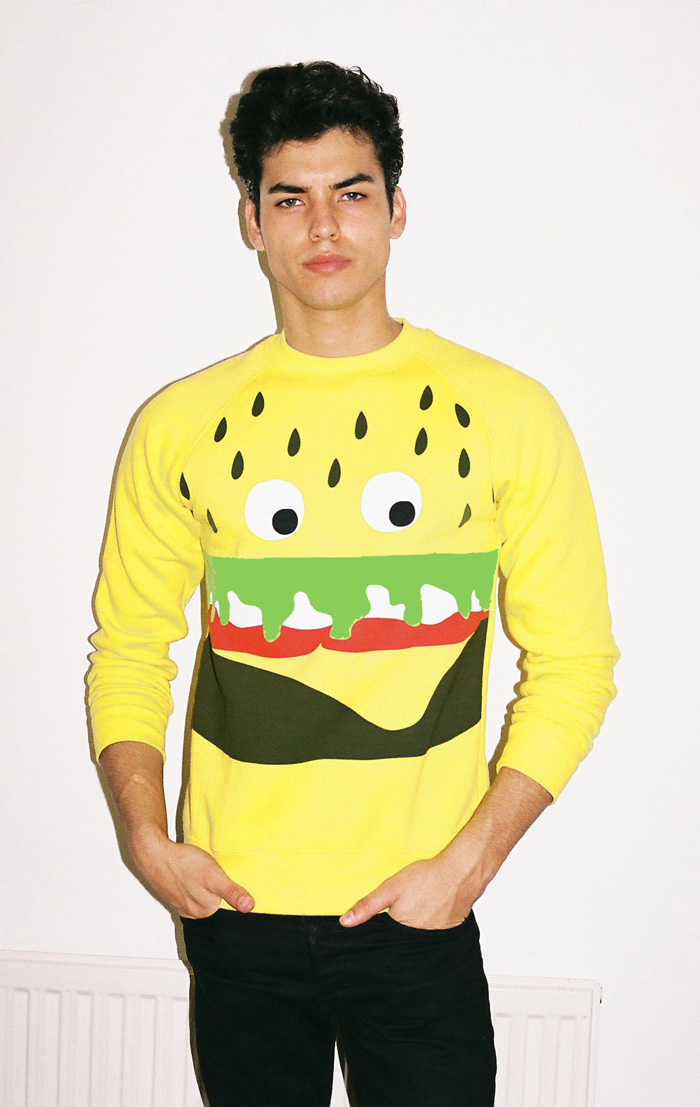 burgermen1 burger sweatshirt