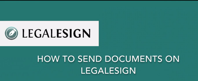 How to upload and send your PDF for e-Signature