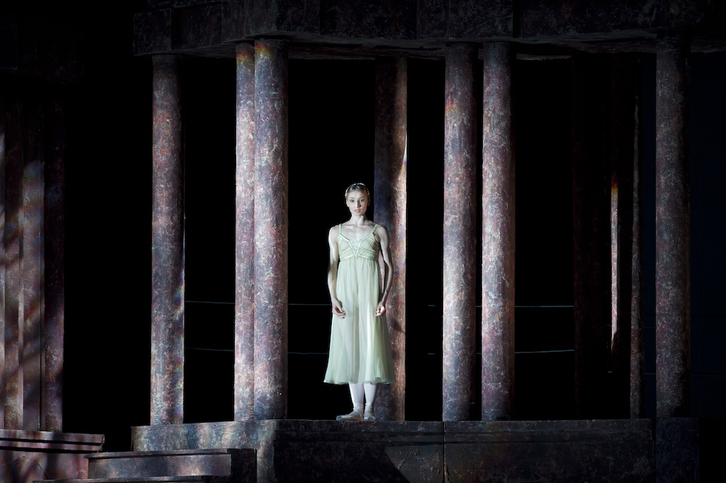 Romeo and Juliet, The Royal Ballet; ROH, Romeo and Juliet, The Royal Ballet; ROH, Yes Melissa Hamilton as Juliet in The Royal Ballet production of Romeo and Juliet (1965) choreographed by Kenneth MacMIllan (1929-1992) to music by Sergei Prokofiev (1891-1953) with set and costume designs by Nicholas Georgiadis (1923-2001) and lighting design by John B. Read. Performed at the Royal Opera House, Covent Garden on 10 March 2012.
***ARPDATA***
ROMEO AND JULIET ; Music by Prokofiev ; Choreography by MacMillan ; The Royal Ballet ; At the Royal Opera House, London, UK ; 10 March 2012 ; Credit: Royal Opera House / ArenaPAL
