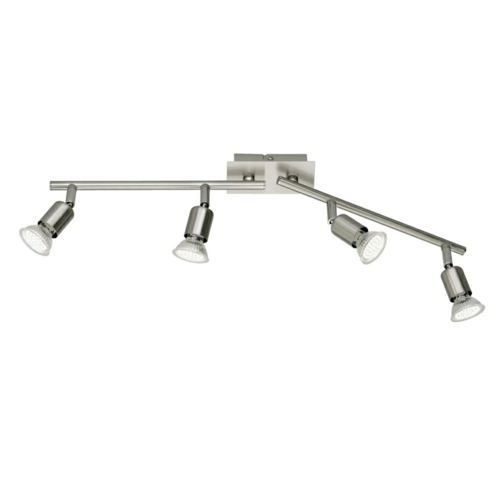 Nimes Four Head Contemporary Ceiling Spotlights