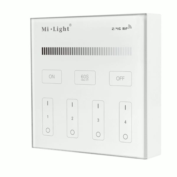 Radio Wall Panel Remote Control For LED Lighting