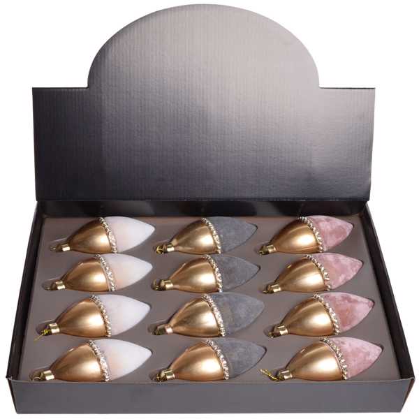 Елочные шарики 8см/12шт