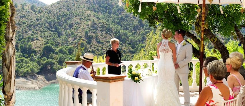 Luxury villas - and a very happy wedding in the Marbella sunshine