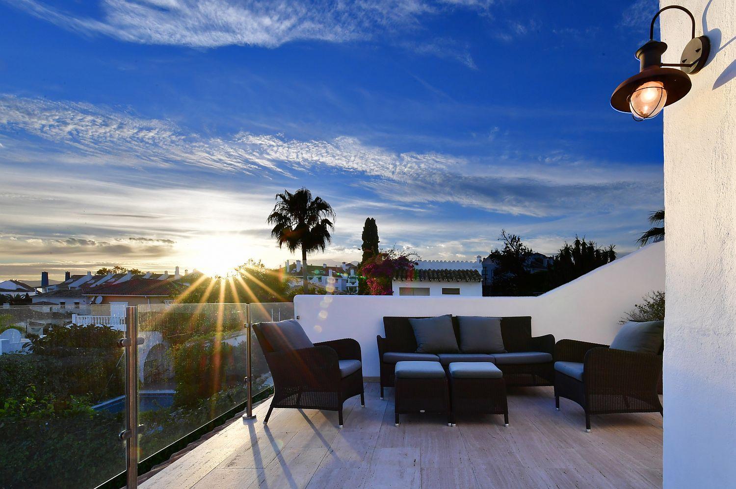 Villa Oriana, Villa available for Holiday Rental in Las Chapas, Marbella, Spain