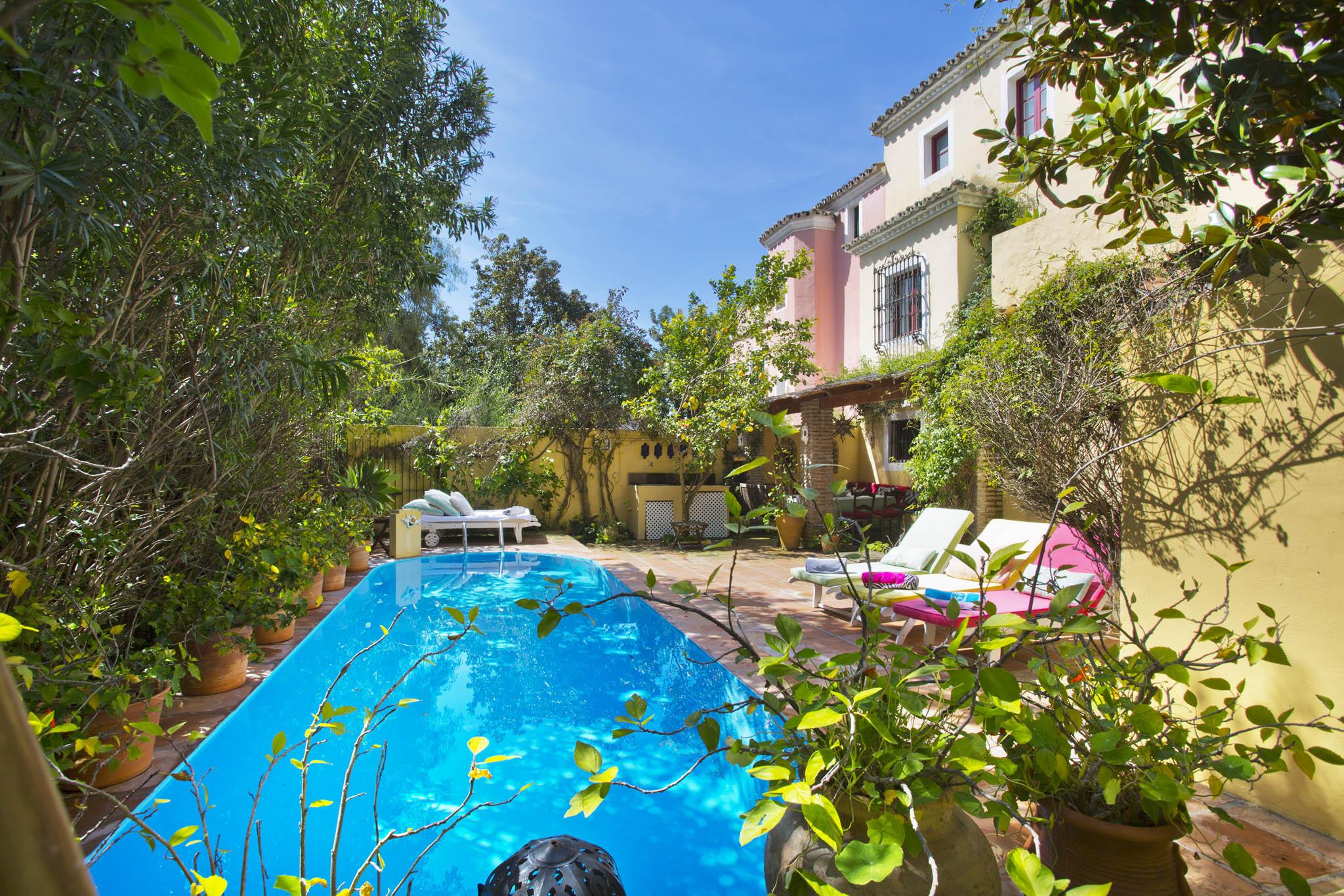 Casa Tarik, Villa available for Holiday Rental in Nagueles, Marbella, Spain