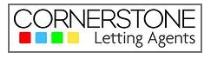 Cornerstone Letting Logo