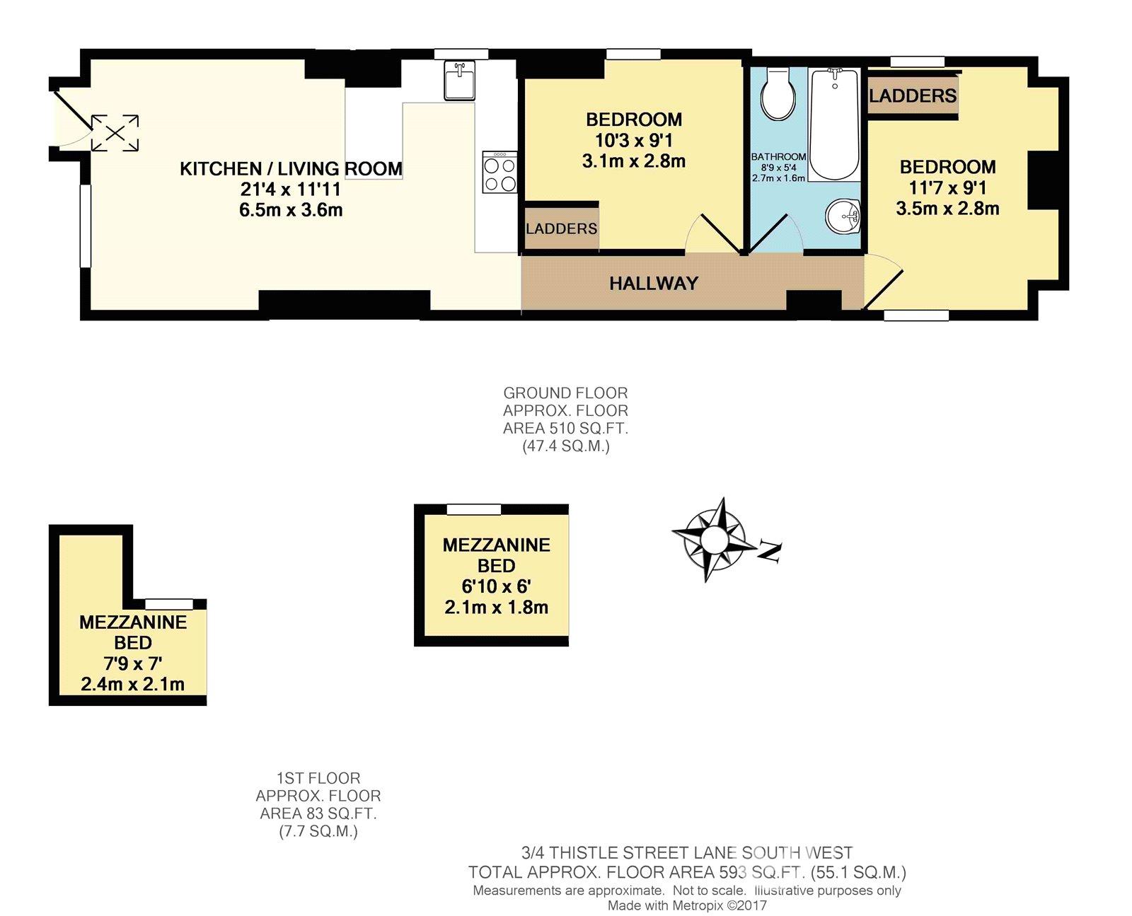 Property to rent in Thistle Street Lane South West, Edinburgh, EH2