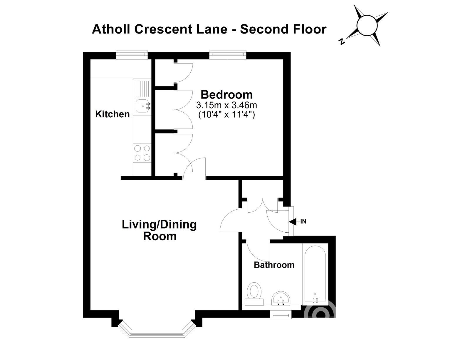 Property to rent in Atholl Crescent Lane, Edinburgh, EH3