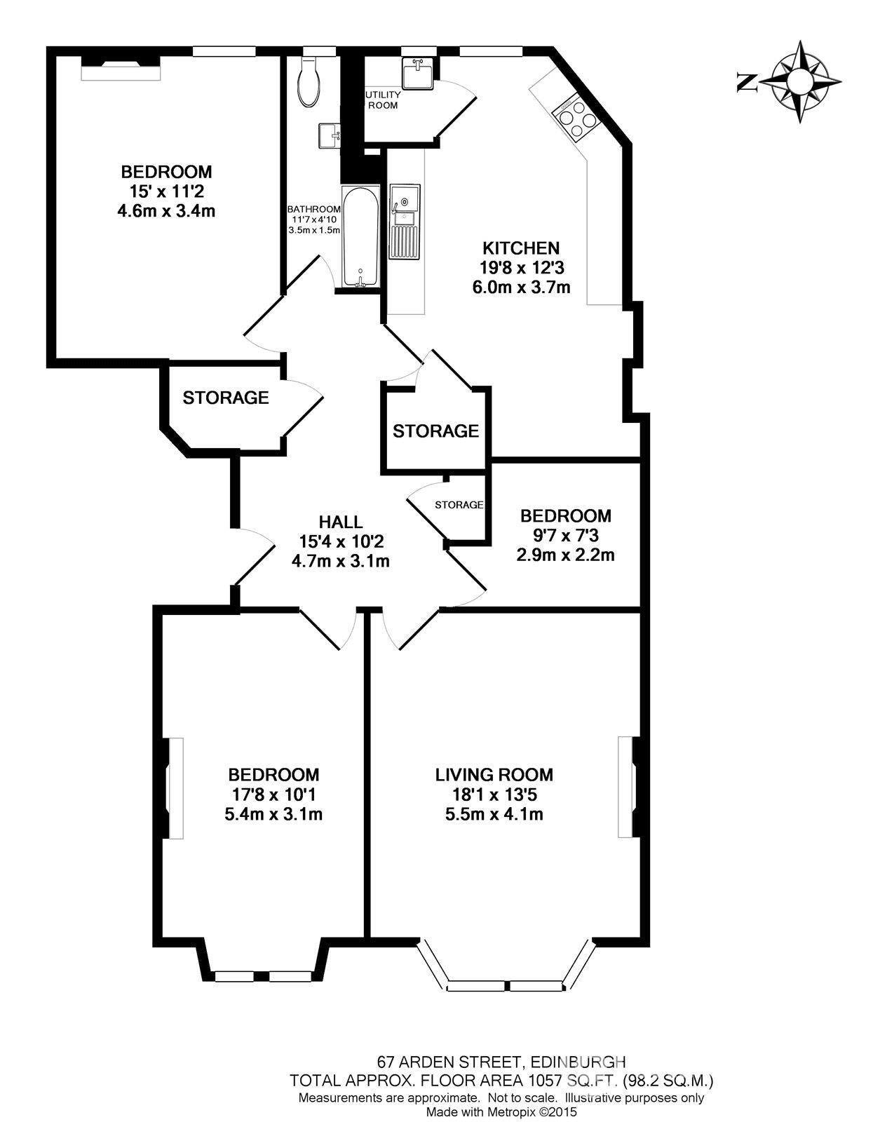 Property to rent in Arden Street, Edinburgh, EH9