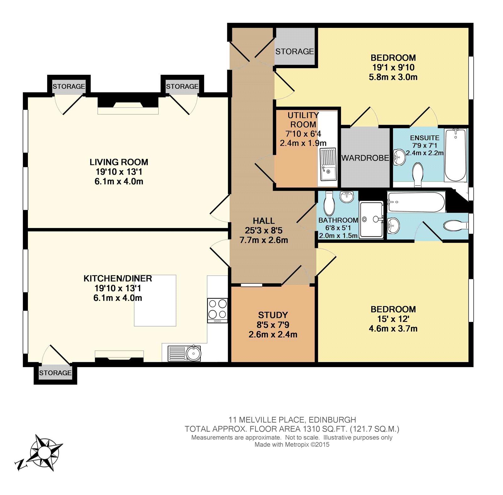 Property to rent in Melville Place, Edinburgh, EH3
