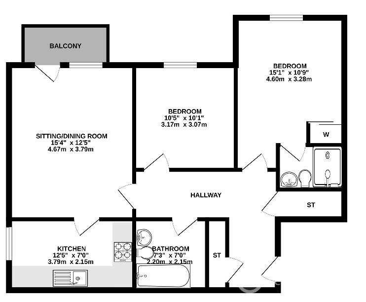 Property to rent in Slateford Gait, Gorgie, Edinburgh, EH11 1GW