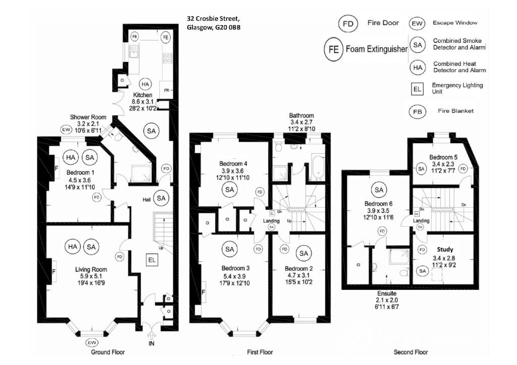 Property to rent in (Room 1) Crosbie Street, Maryhill, Glasgow, G20 0BB
