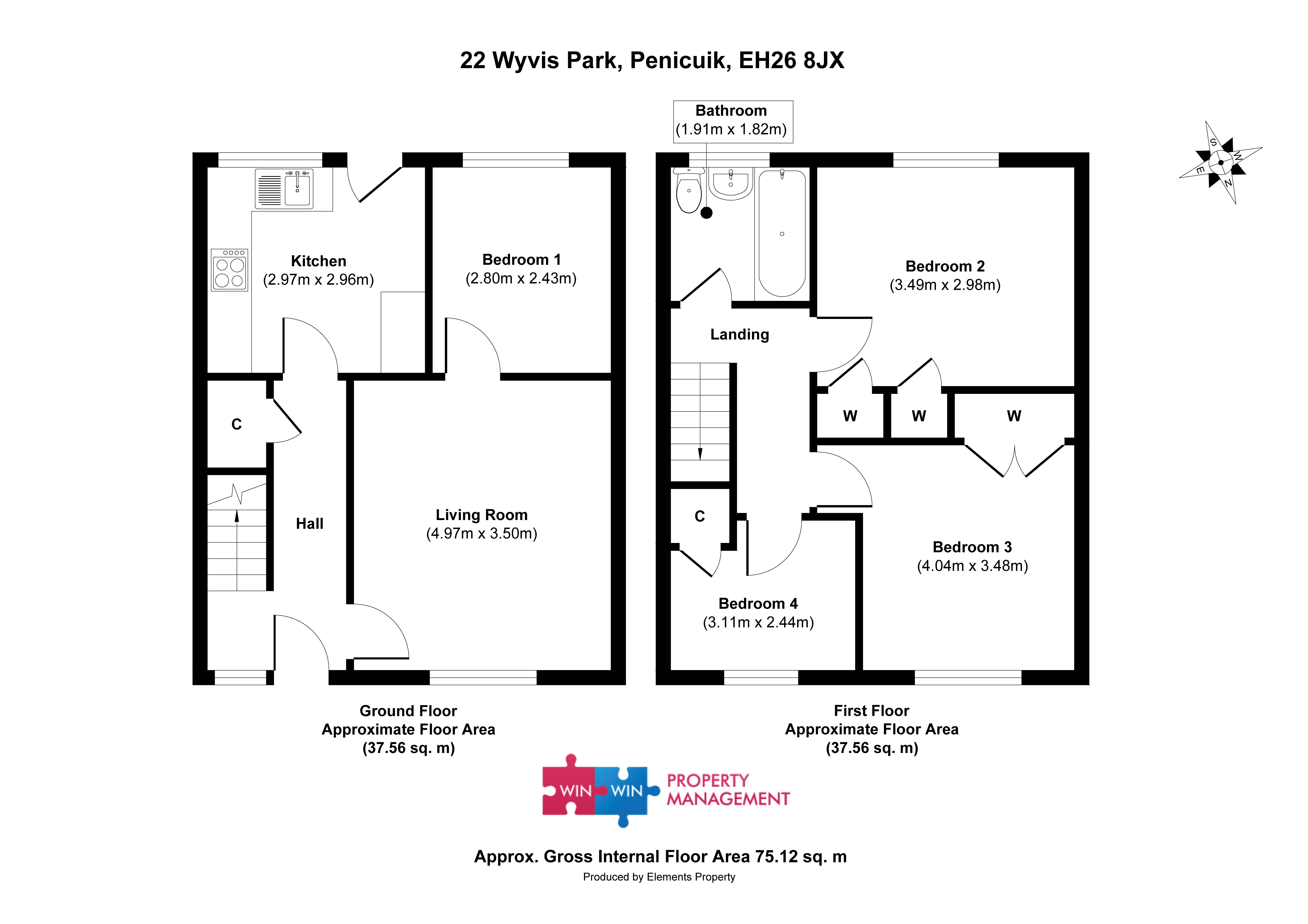 Property to rent in 22 Wyvis Park, Penicuik, EH26 8JX
