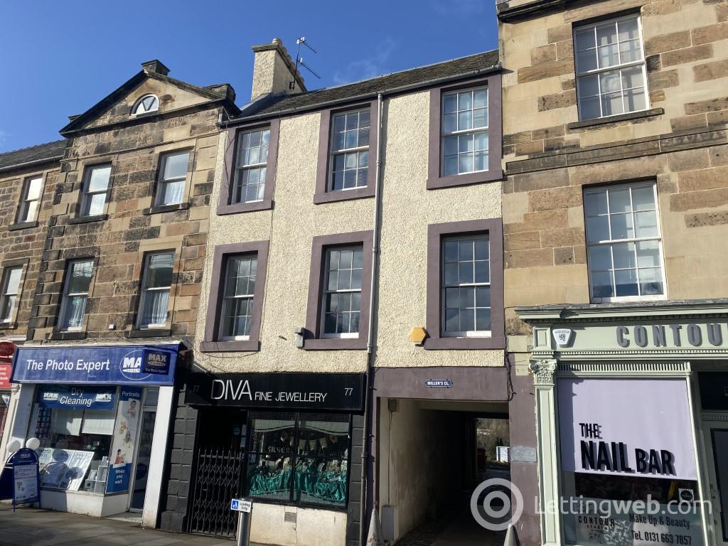 Property to rent in Flat 1, 77 High Street, Dalkeith, EH22 1JA
