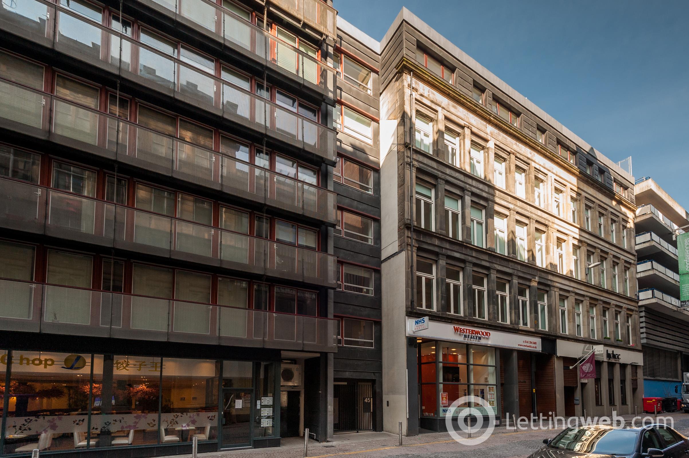 Property to rent in 8/3, 45 Mitchell Street, Glasgow, G1 3LA