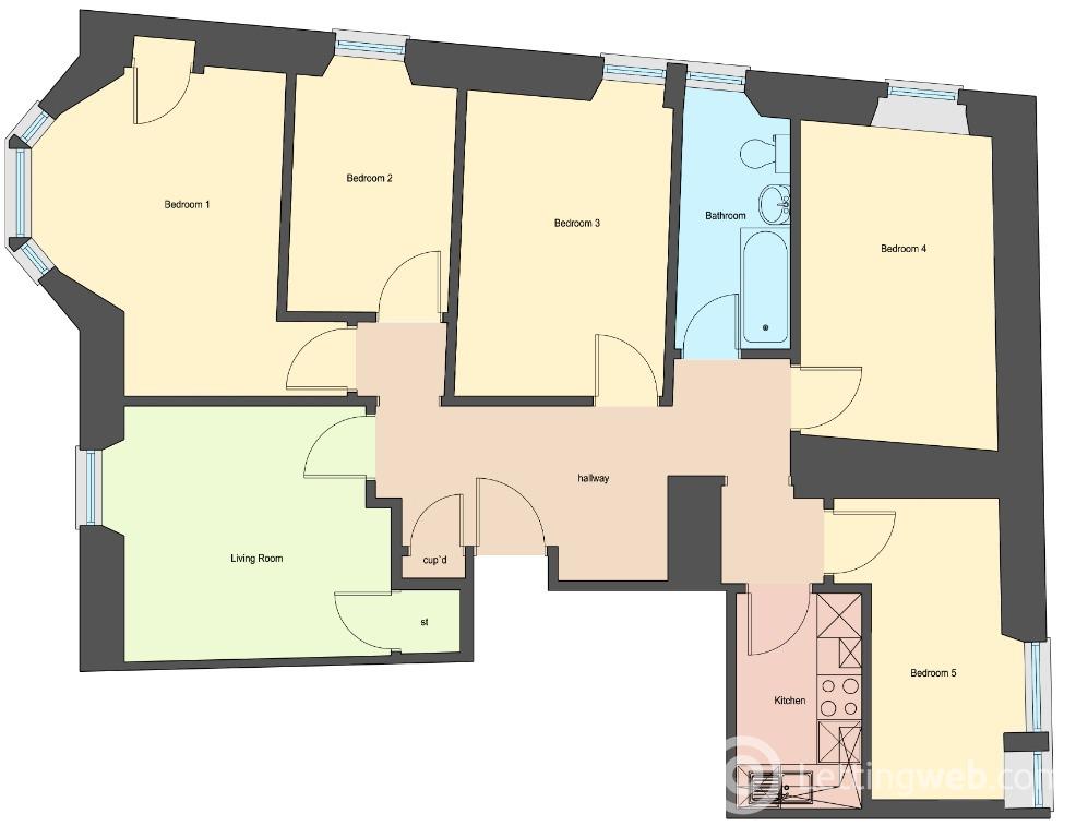 Property to rent in Blackness Avenue, West End, Dundee, DD2
