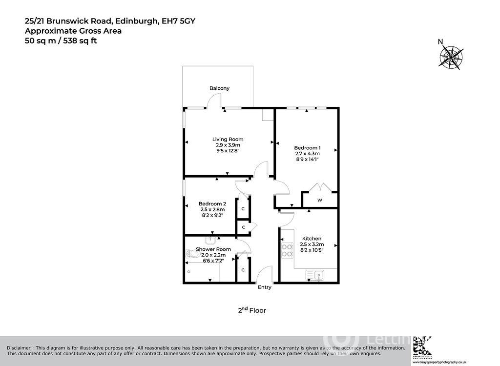 Property to rent in Brunswick Road,  Edinburgh,  EH7 5GY