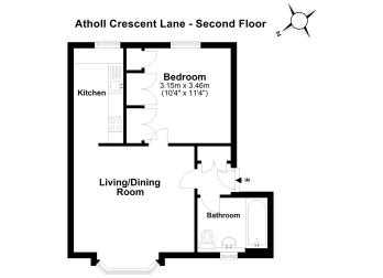 Property to rent in Atholl Crescent Lane, Edinburgh, EH3