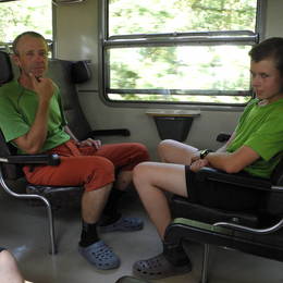 účastníci zájezdu - kluci Suci,