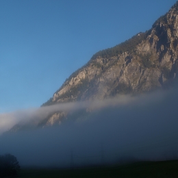 Stěna Hochblaseru na masivu Hochschwab