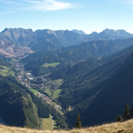 Pohled z vrcholu