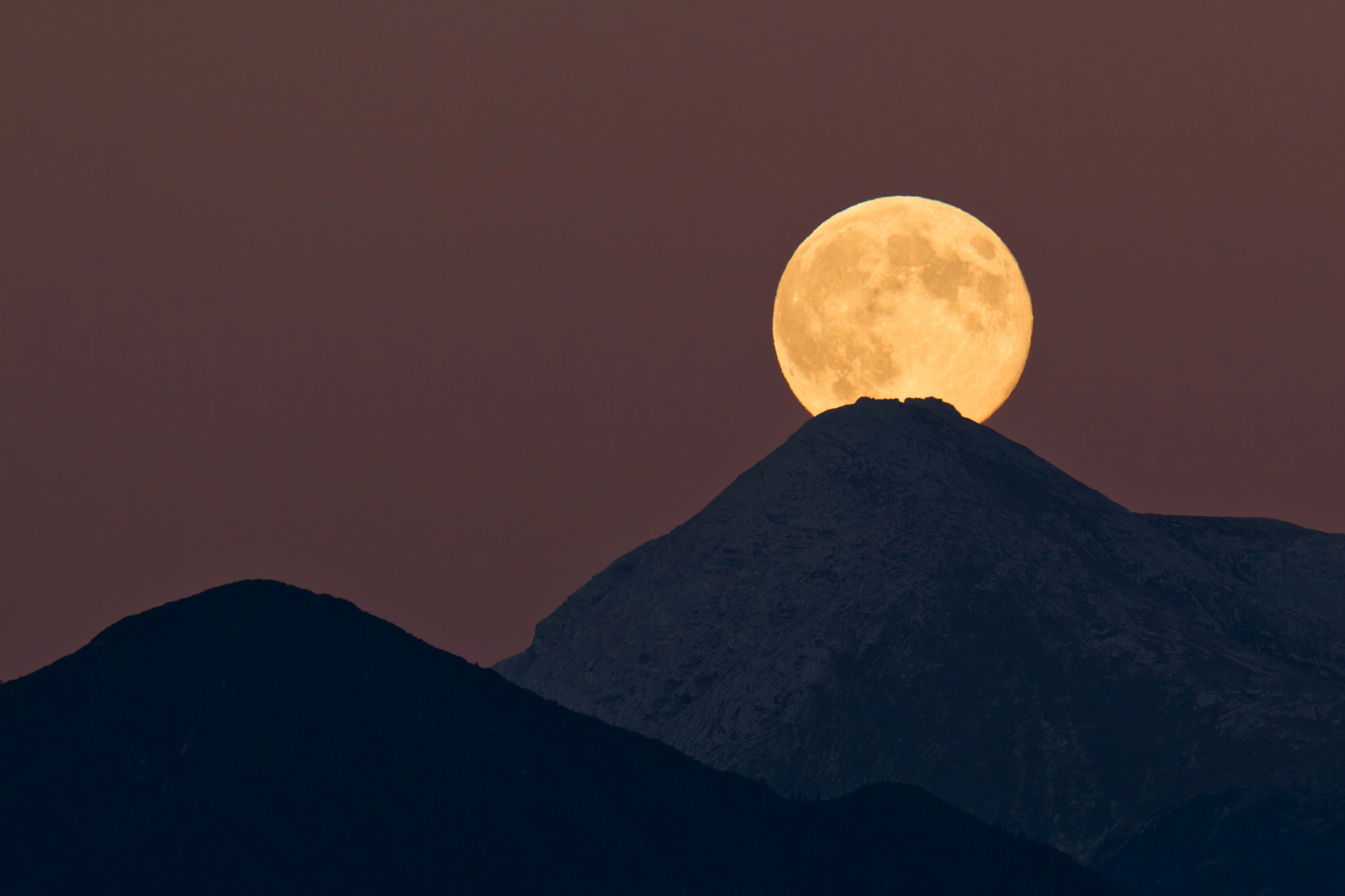 The moon