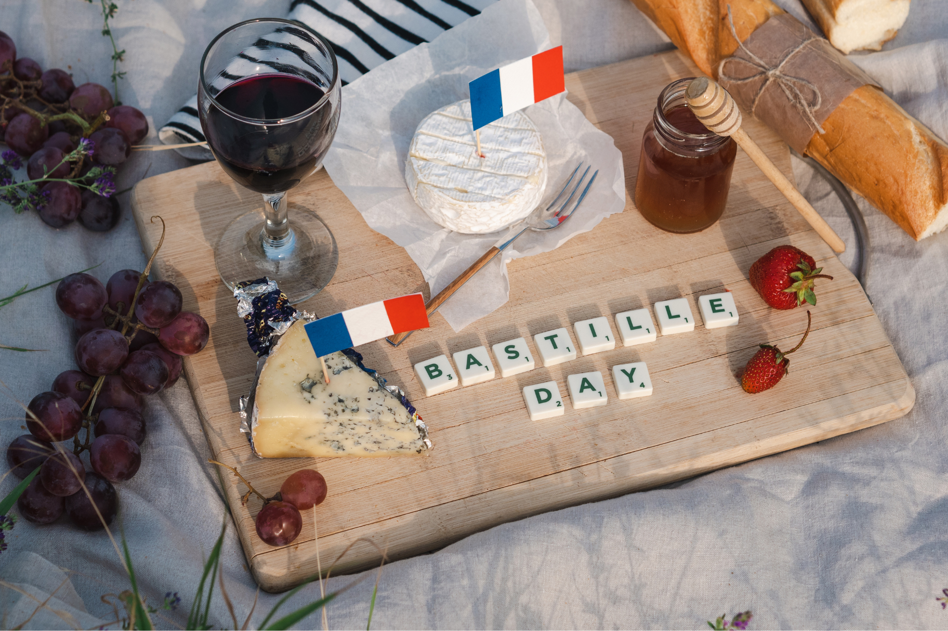 A Bastille Day spread